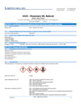 2420 ROSEMARY OIL SDS