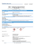 3035 PURE VANILLA EXTRACT, NATURAL SDS 3035 PURE VANILLA EXTRACT, NATURAL SDS