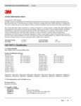 3M 6000 Series Respirator SDS