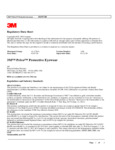 3M Privo Protectice Eyewear SDS 3M Privo Protectice Eyewear SDS