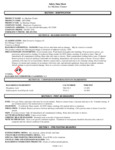 SDS Sheet