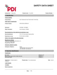 Thermometer Wipes Safety Data Sheet