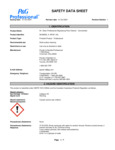 Mr. Clean Degreasing Floor Cleaner SDS