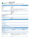 FIV400 Calcium Chloride SDS