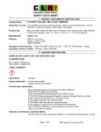 CLR PRO Calcium Lime Rust Remover SDS 16 January 2025