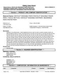 Safety Data Sheet Safety Data Sheet