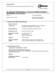 SCJ degreaser SDS