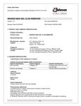 Drano Gel SDS