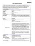 Duracell Article Info Sheet 