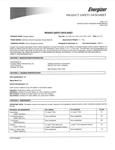 Safety Data Sheet