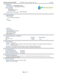 CRB Enzyme Spotter SDS Sheet
