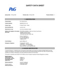 Era Original Laundry Detergent SDS