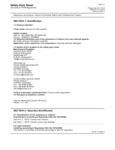 FoamMaster Milk Cleaner SDS