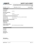 First AId Only Burn Gel SDS Sheet