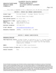 First Aid Only IvyX Post-Contact Wipe SDS Sheet First Aid Only IvyX Post-Contact Wipe SDS Sheet