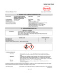 Loctite 262 Thread Locker SDS