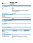 FIV400 Magnesium Sulfate FIV400 Magnesium Sulfate