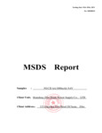 MSDS 8-AA SDS