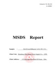 MSDS AA Ni-CAD 3.6V SDS MSDS AA Ni-CAD 3.6V SDS