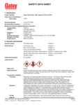 Oatey Clear Primer SDS