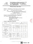 Optima Scale Safety Data Sheet for Indicator