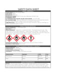 Orange Bitters MSDS 2025
