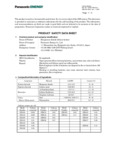 Panasonic SDS 2023 Panasonic SDS 2023