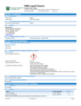 SDS FIve Star Chemicals PBW Liquid