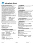 PIG SDS Sheet Universal Absorbents