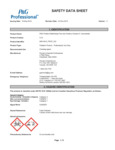 Pro Line Disinfecting Floor and Surface Cleaner II Concentrated SDS