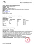 RITAR MSDS SLA 6V 4.5Ah