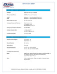 Medi-First Wipes SDS