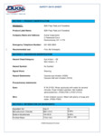 First Aid Only BZK Antiseptic Towelette SDS Sheet