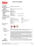 SDS Clear Cleaner