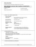 Mrs Meyers MutliSurface Concentrate Peony SDS