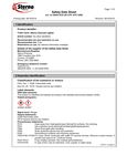 Sterno Lighter Fluid SDS