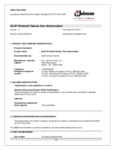 Windex Non-Ammoniated Cleaner SDS