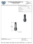 T&S 000801-25 Specsheet