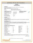 Spec Sheet