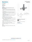 VALVE THERMOSTATIC MIXING MIX135A