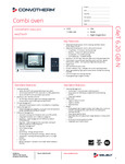 10-Convotherm maxx pro - easyTouch 6.20 Gas Boiler - Specification UL