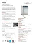 1000S spec sheet