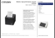 Citizen CT-E301 Specsheet Citizen CT-E301 Specsheet