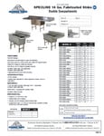 Spec Sheet Spec Sheet