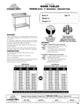 Spec Sheet