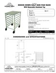Spec Sheet