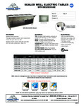 109SW5EBT240 Spec Sheet