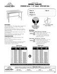 Spec Sheet