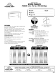 Spec Sheet