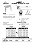 Spec Sheet